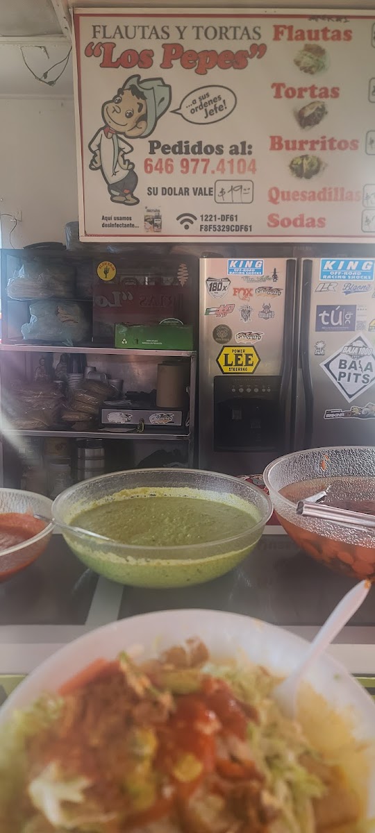 Tortas y Flautas Los Pepes Menu - Image 3