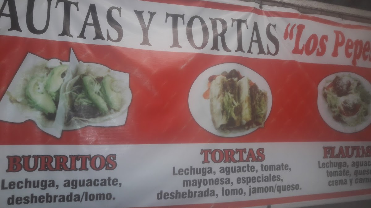 Tortas y Flautas Los Pepes Menu - Image 6